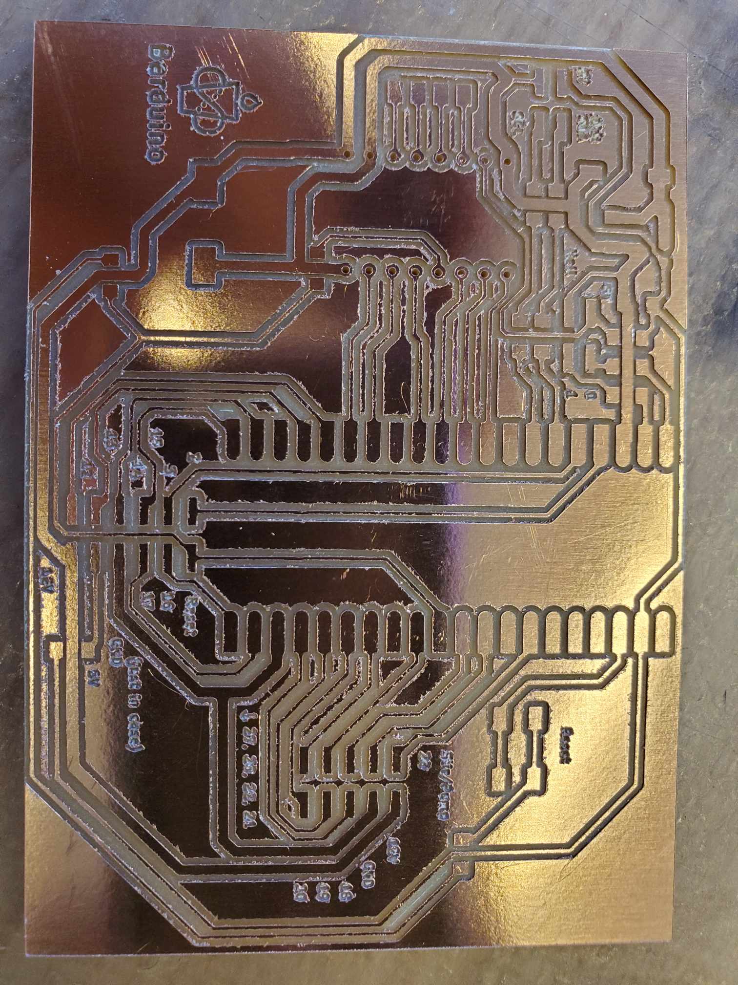 Milled main board