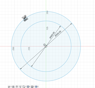 CAD Failure Circle Design