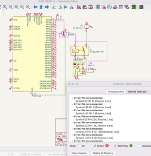 KidCad Errors