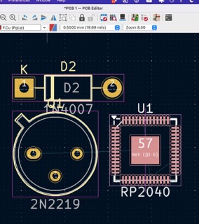 KidCad PCB Layout