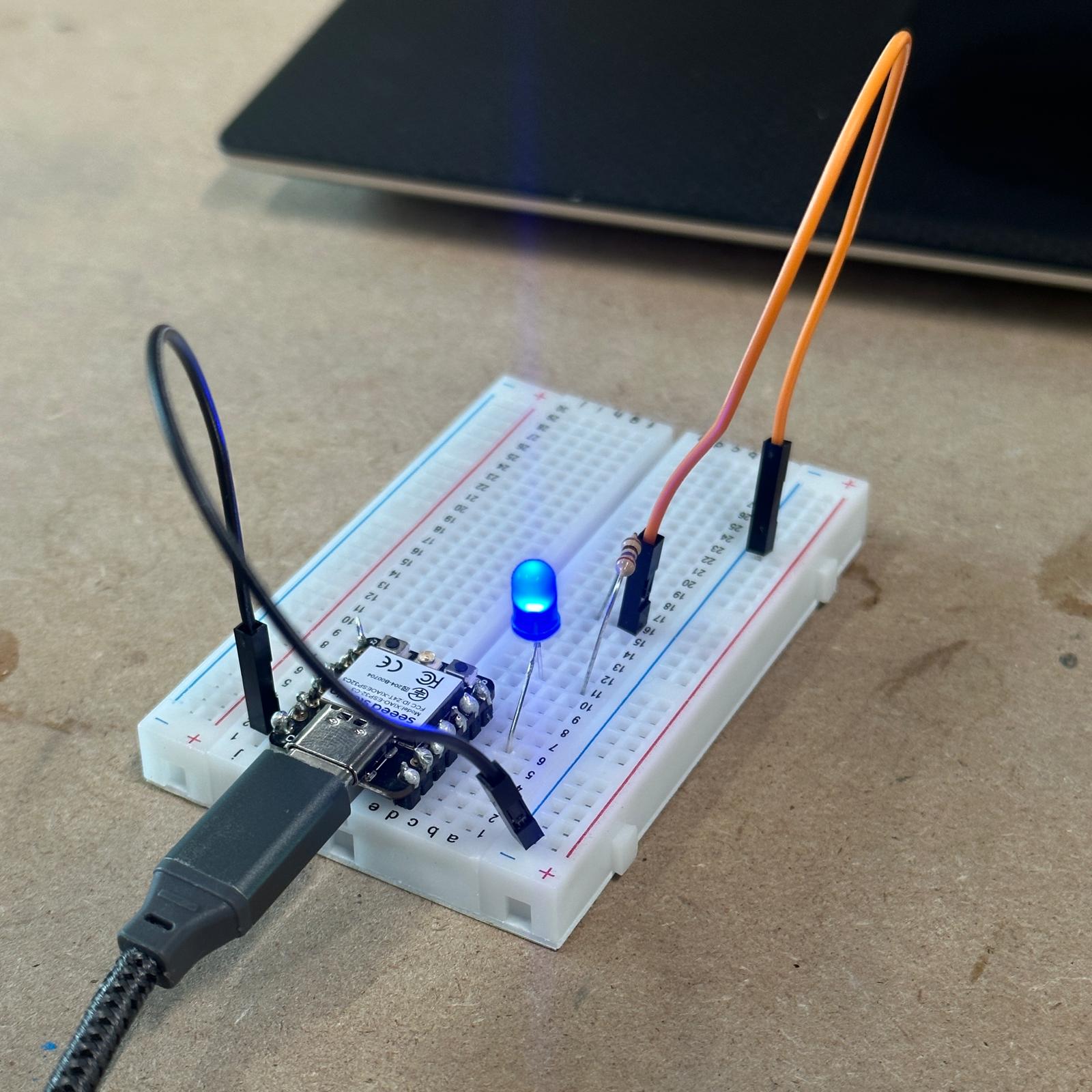 Breadboard setup