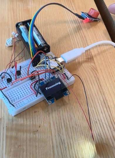 Breadboard with integrated components