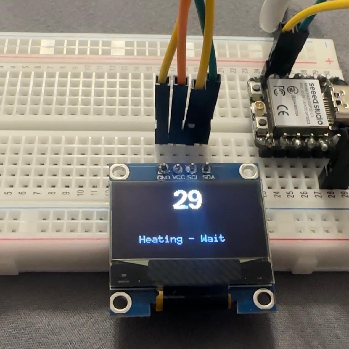 Sensor heating screen