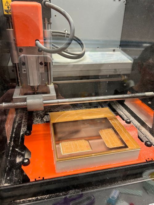 Getting ready to mill