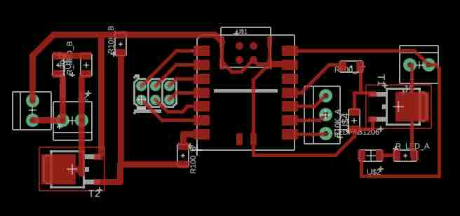 first pcb design