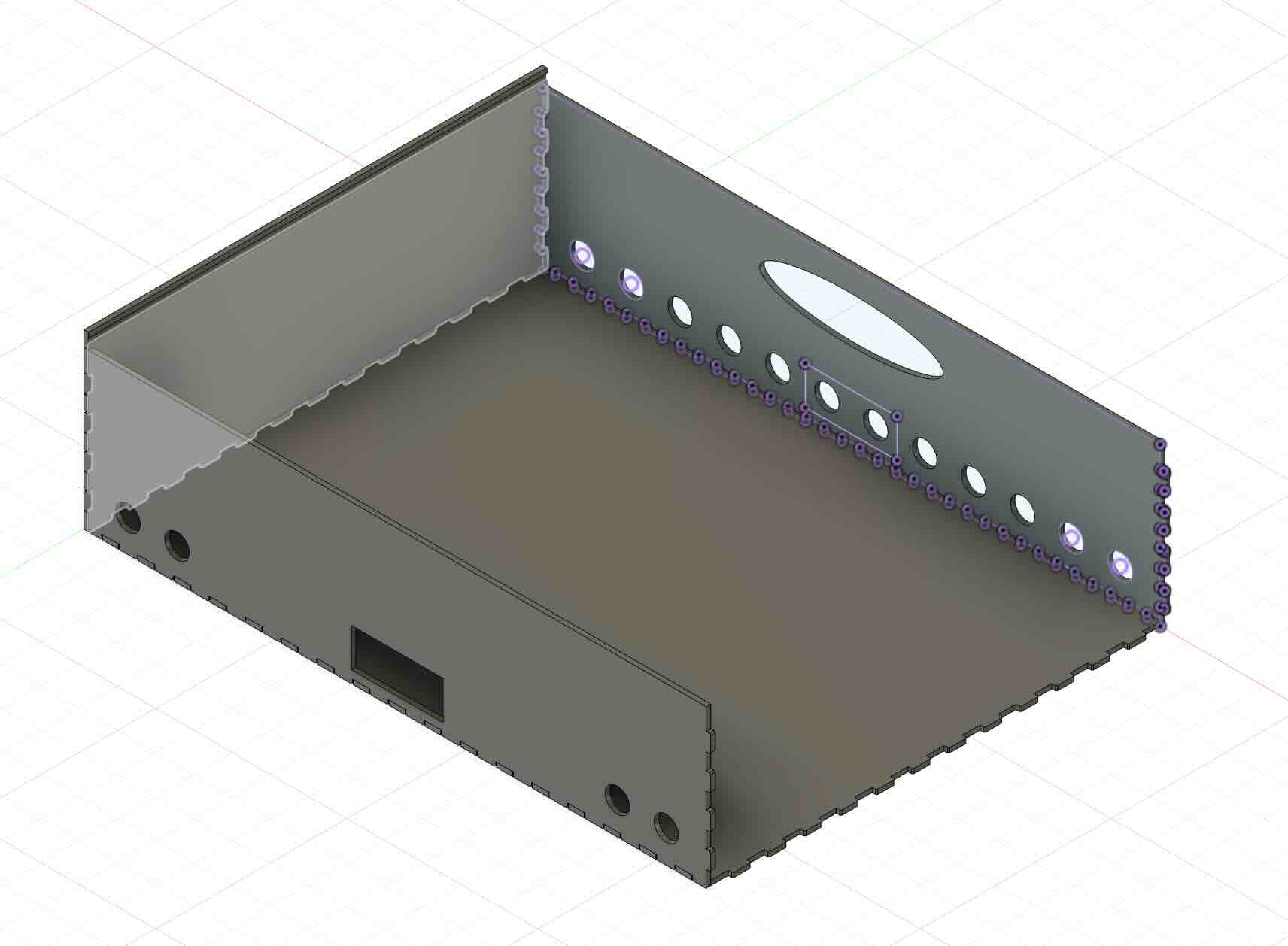  BNC cable routing box 