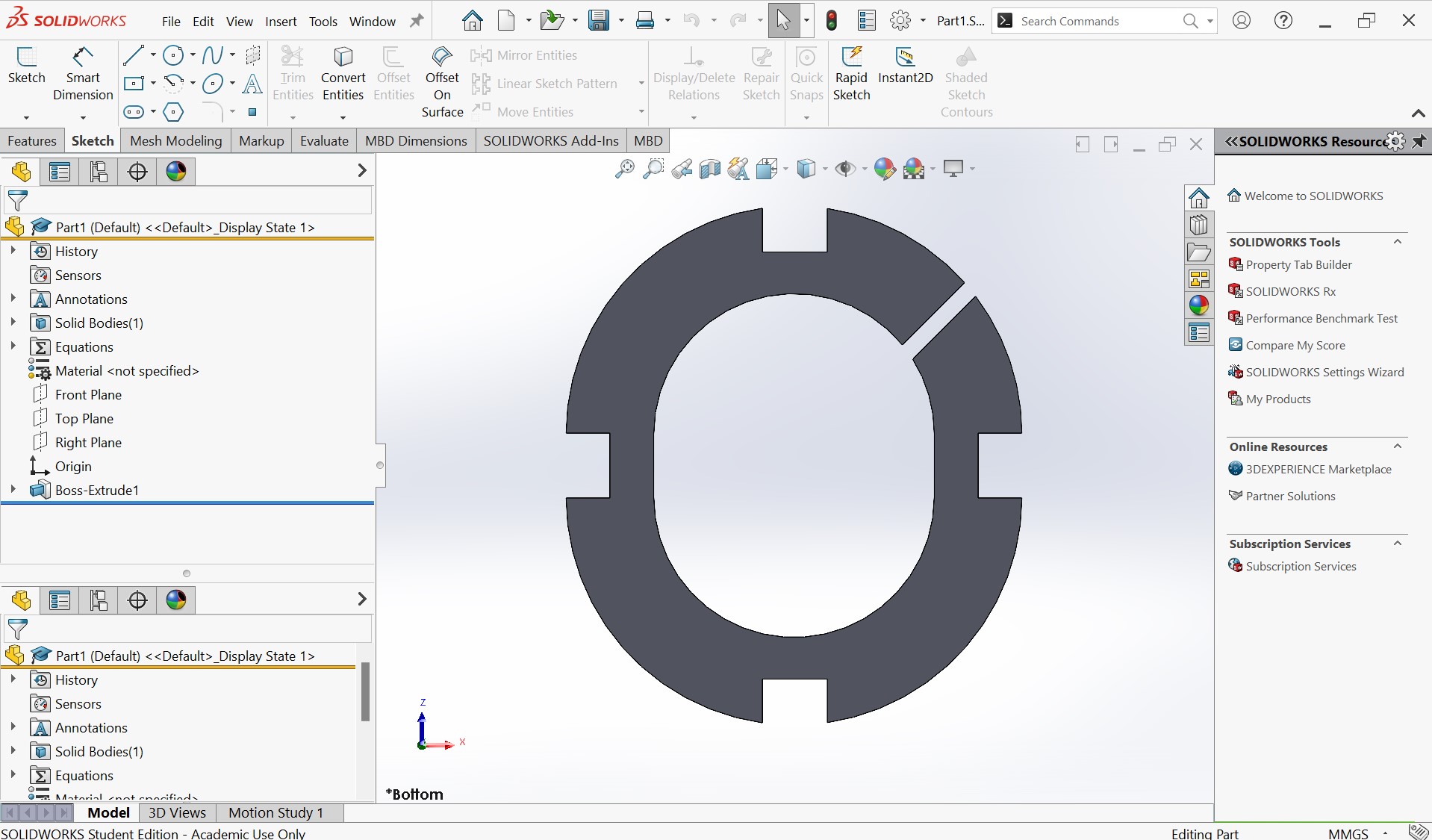 Solidworks design