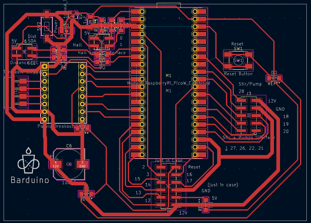 Main board PCB