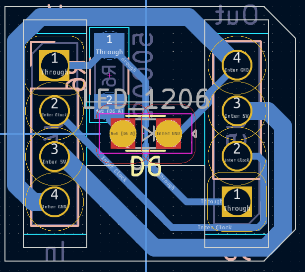 Connector PCB without mounting holes