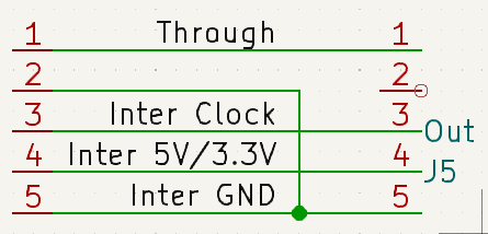 Design 1 connector schematic