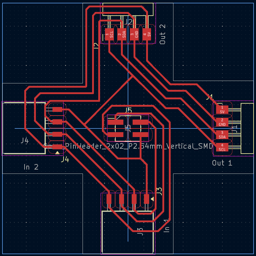 Frame PCB without gadget rotation