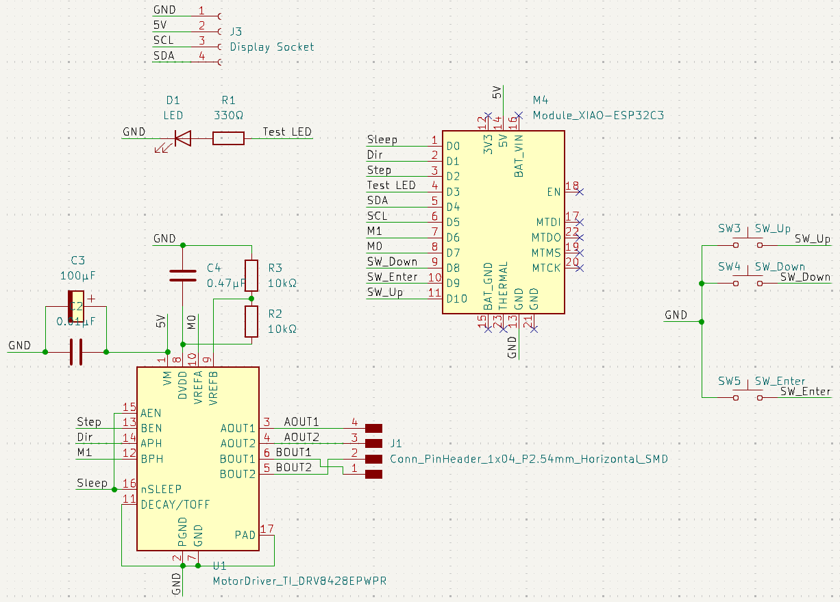 Test board schematic