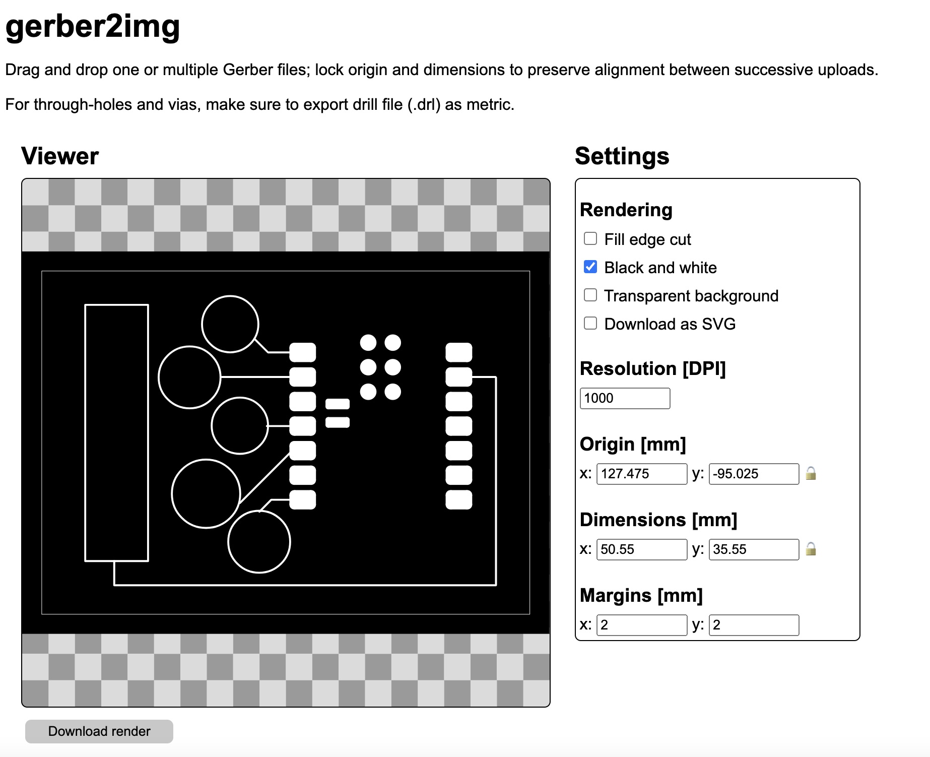 Gerber2Img Tool