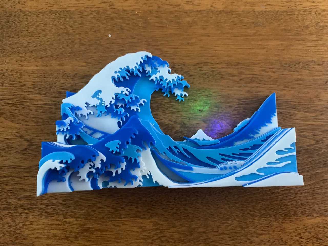 Great Wave 3D print design