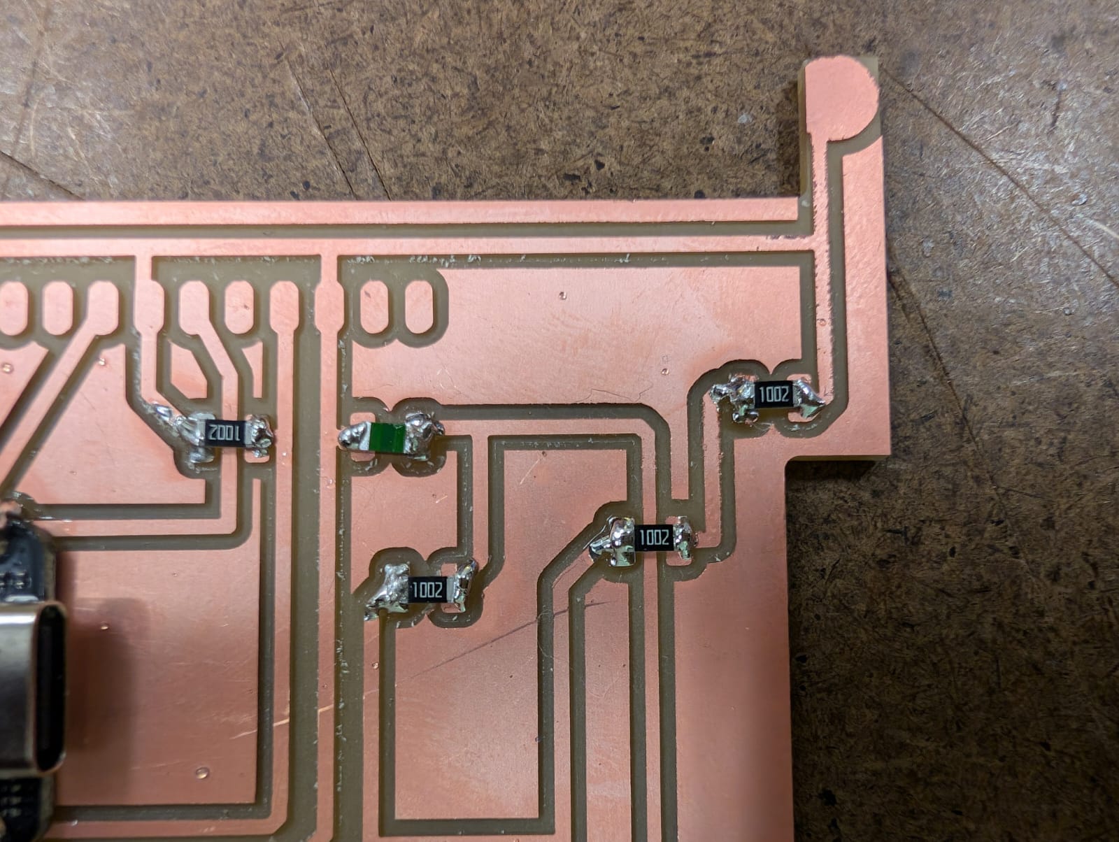 NTC thermistor with 4-wire configuration