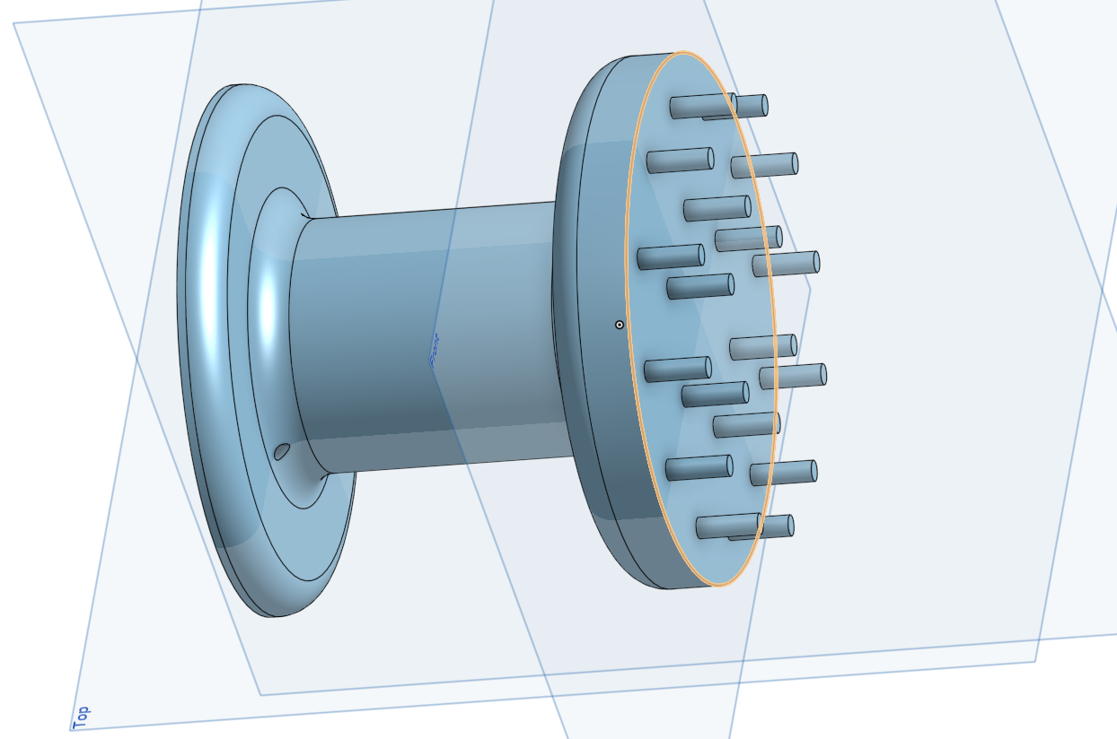 First spool design concept