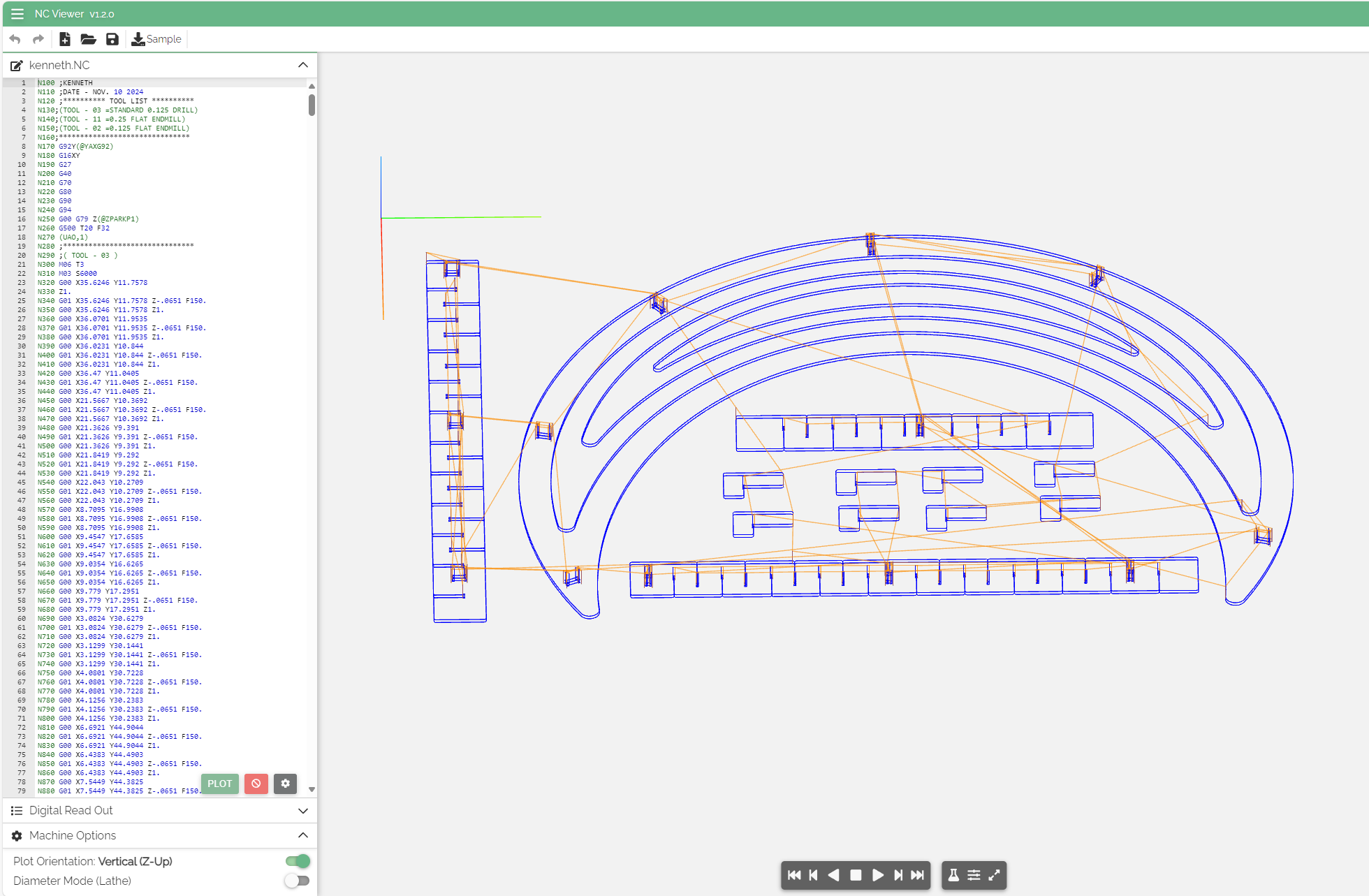 Mastercam toolpath setup