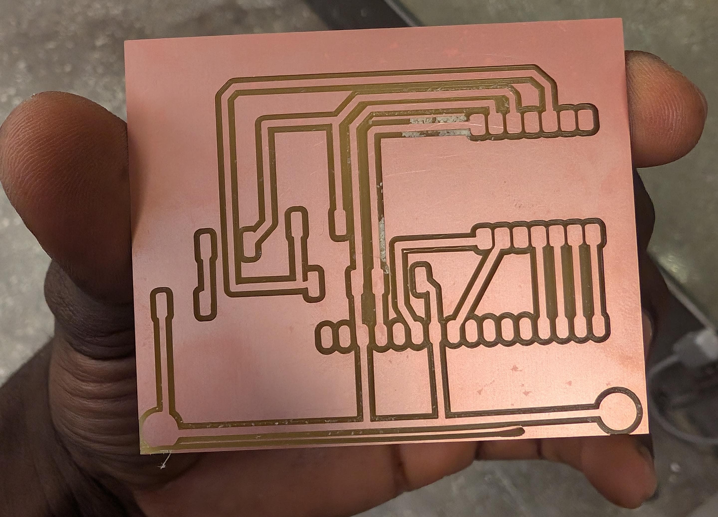 Milled PCB