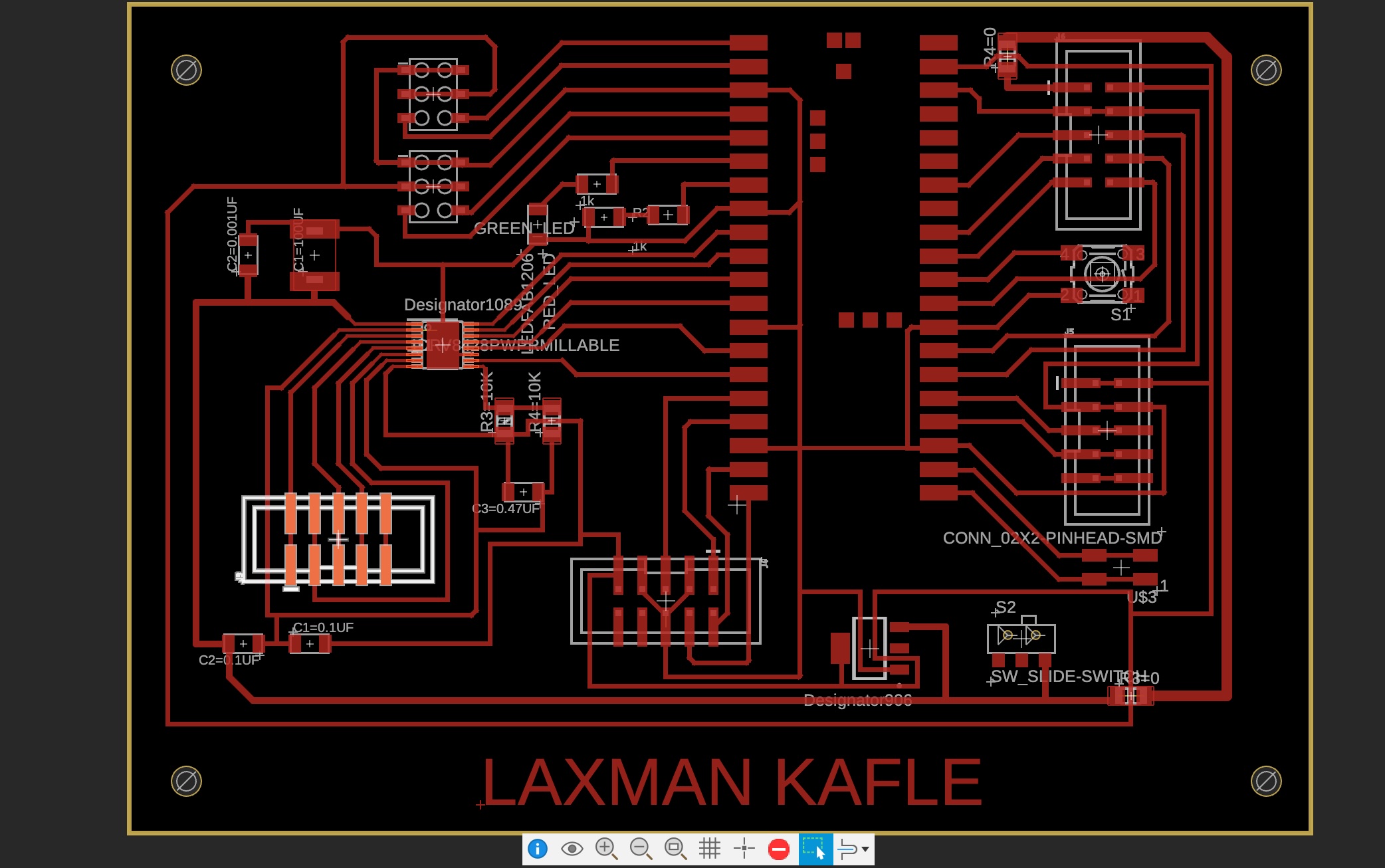 Final board PCB design