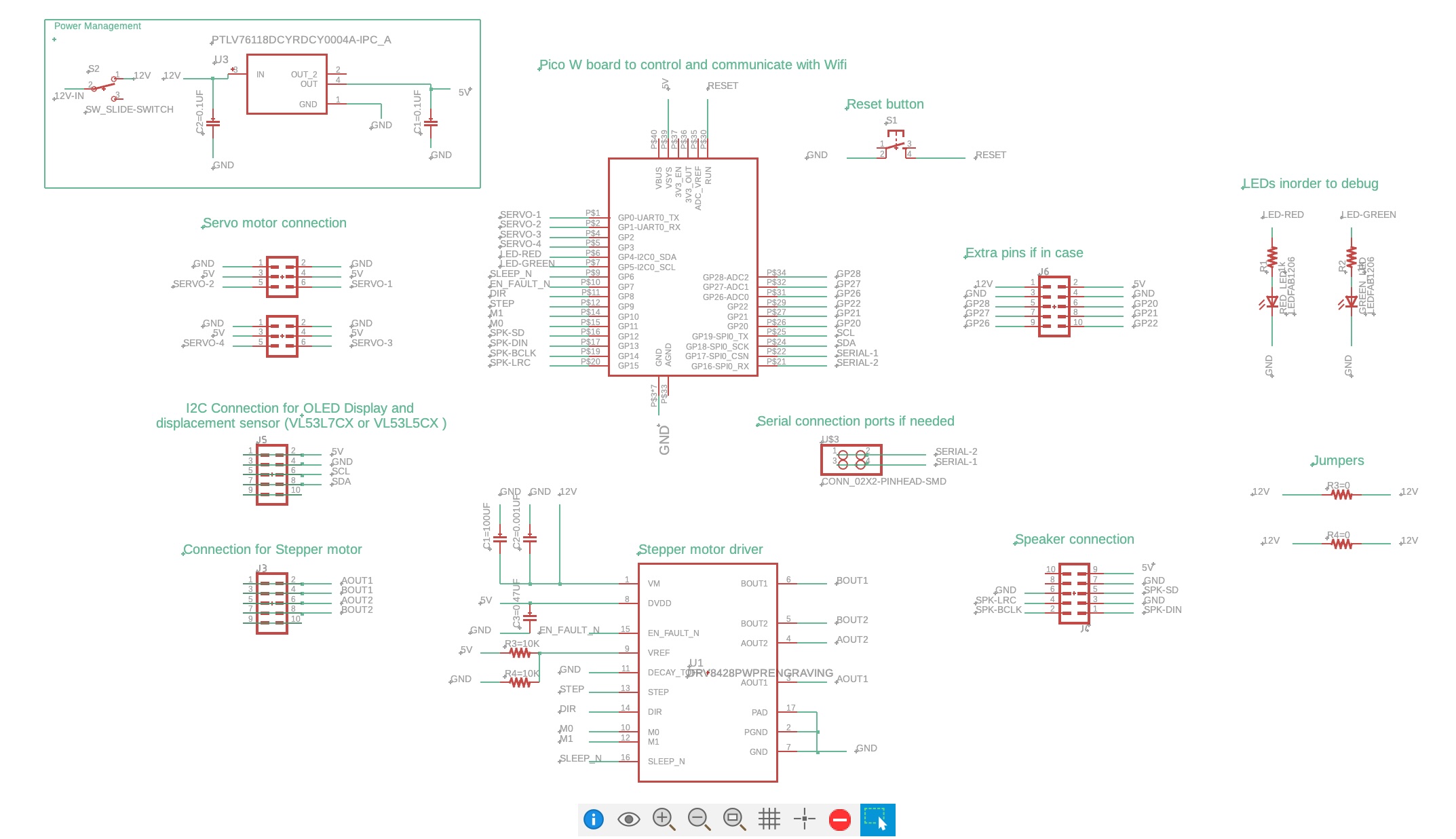 Final board schematic