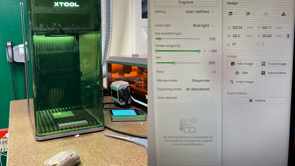 Laser Machine and Settings