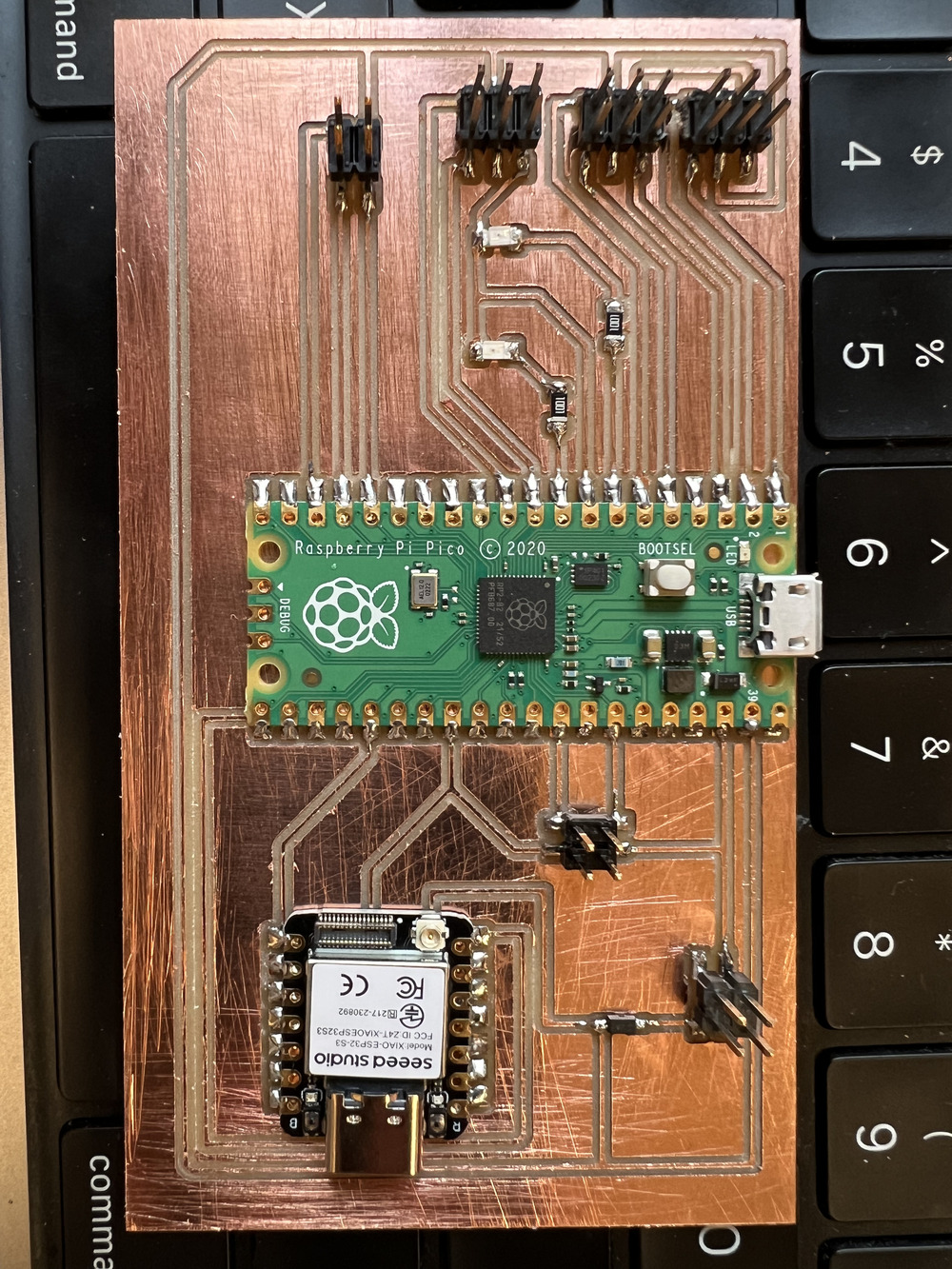 Final Project PCB Board - After Sanding