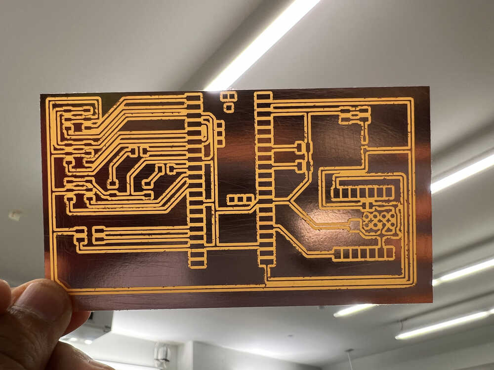 Final Project PCB Board - After Sanding