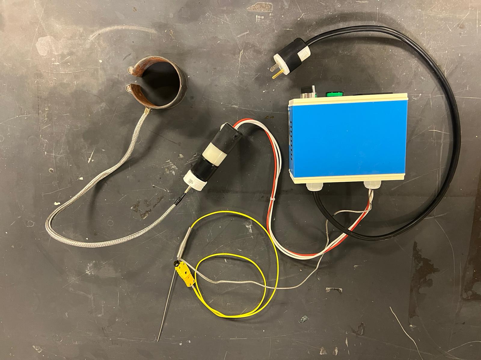 Thermocouple setup