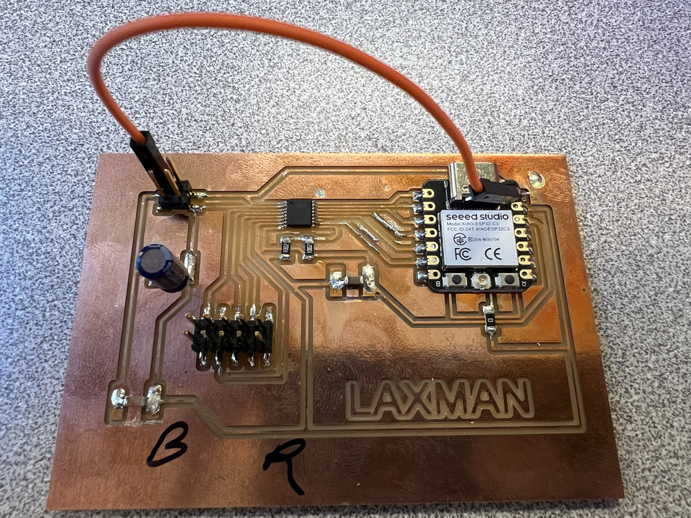 Stepper motor final working board