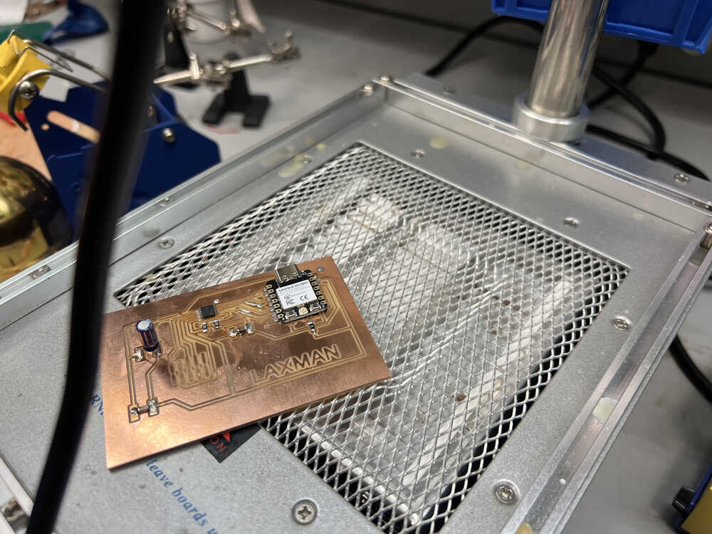 Stepper motor reflow