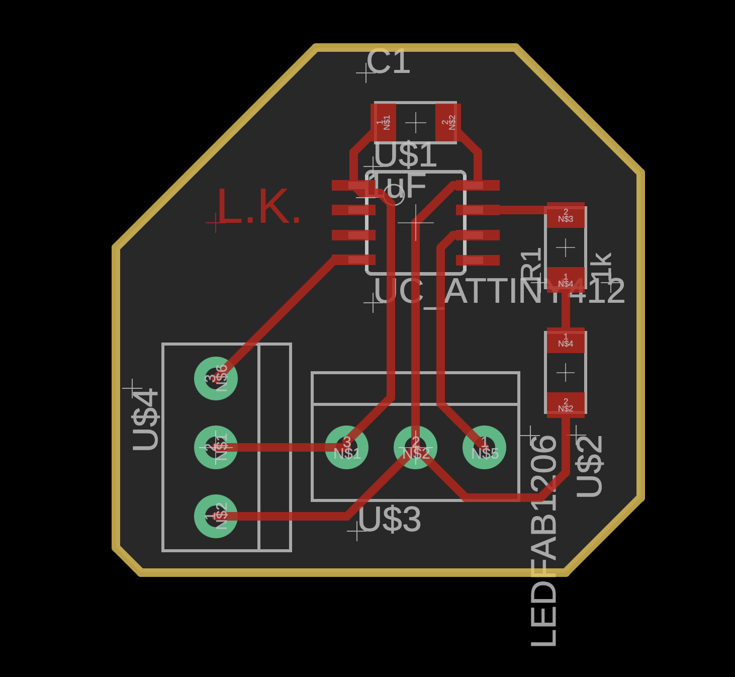 ATTiny412 PCB Design