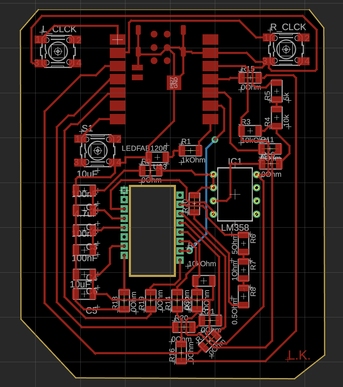 PCB for Custom Computer Mouse