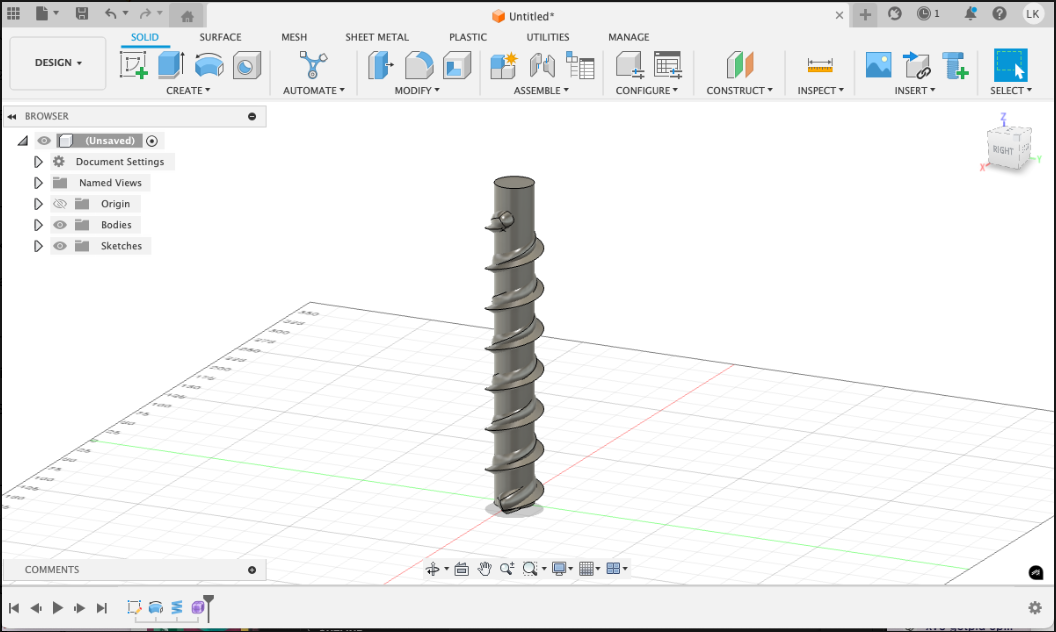 Failed Gyroid Attempt 1