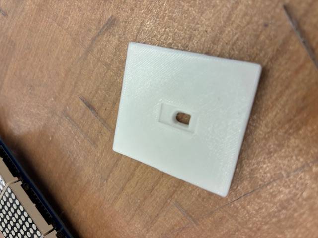 3D printed baseplate for optical sensor