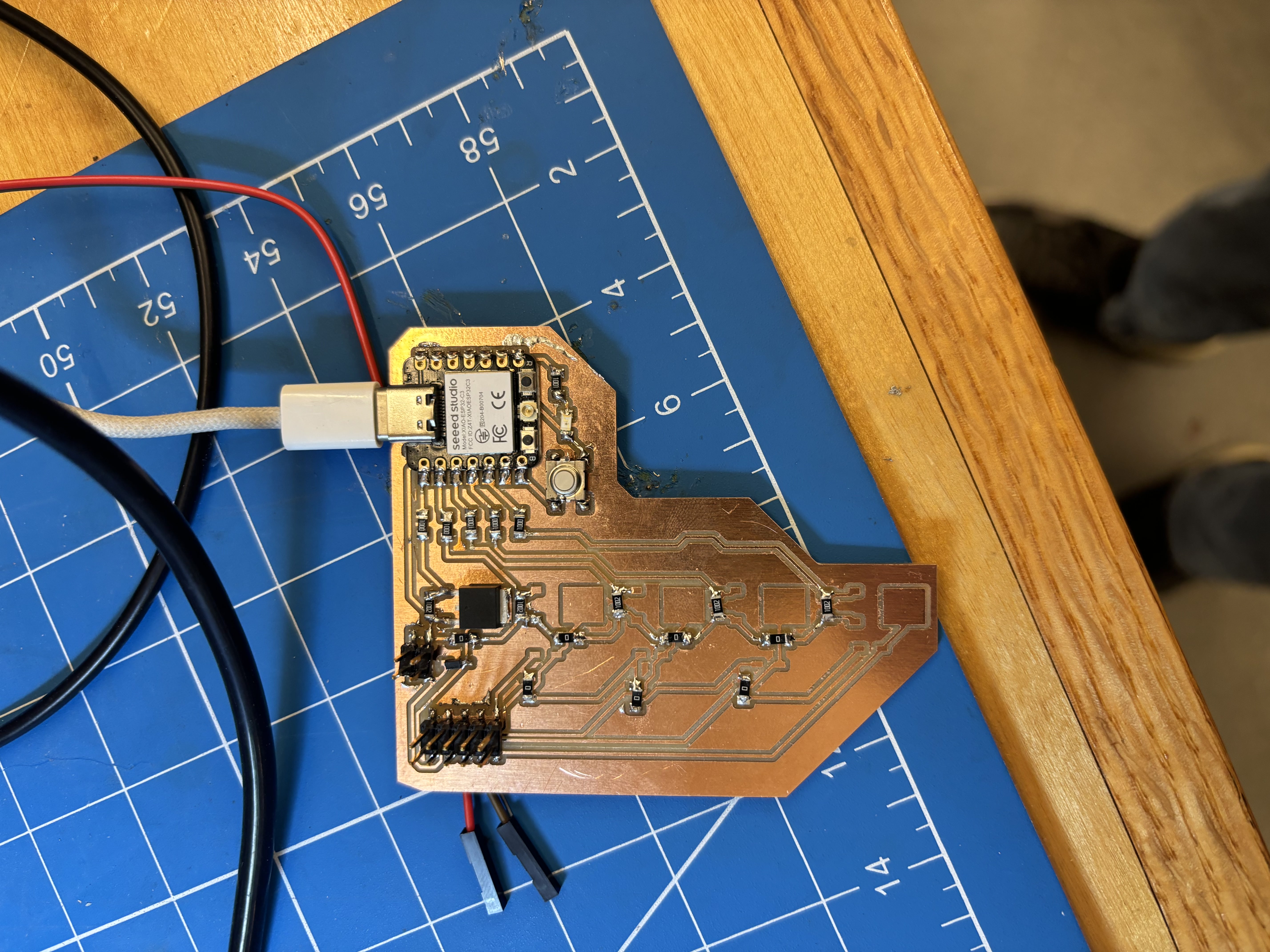 Assembled 5-Solenoid Driving PCB