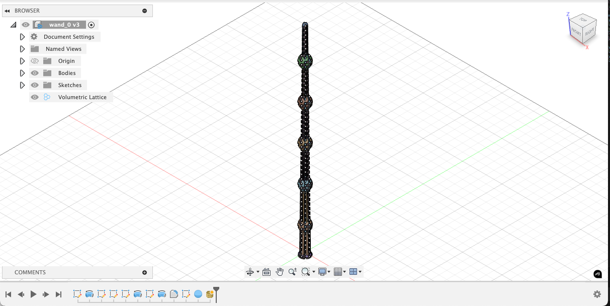 Final Wand CAD Design