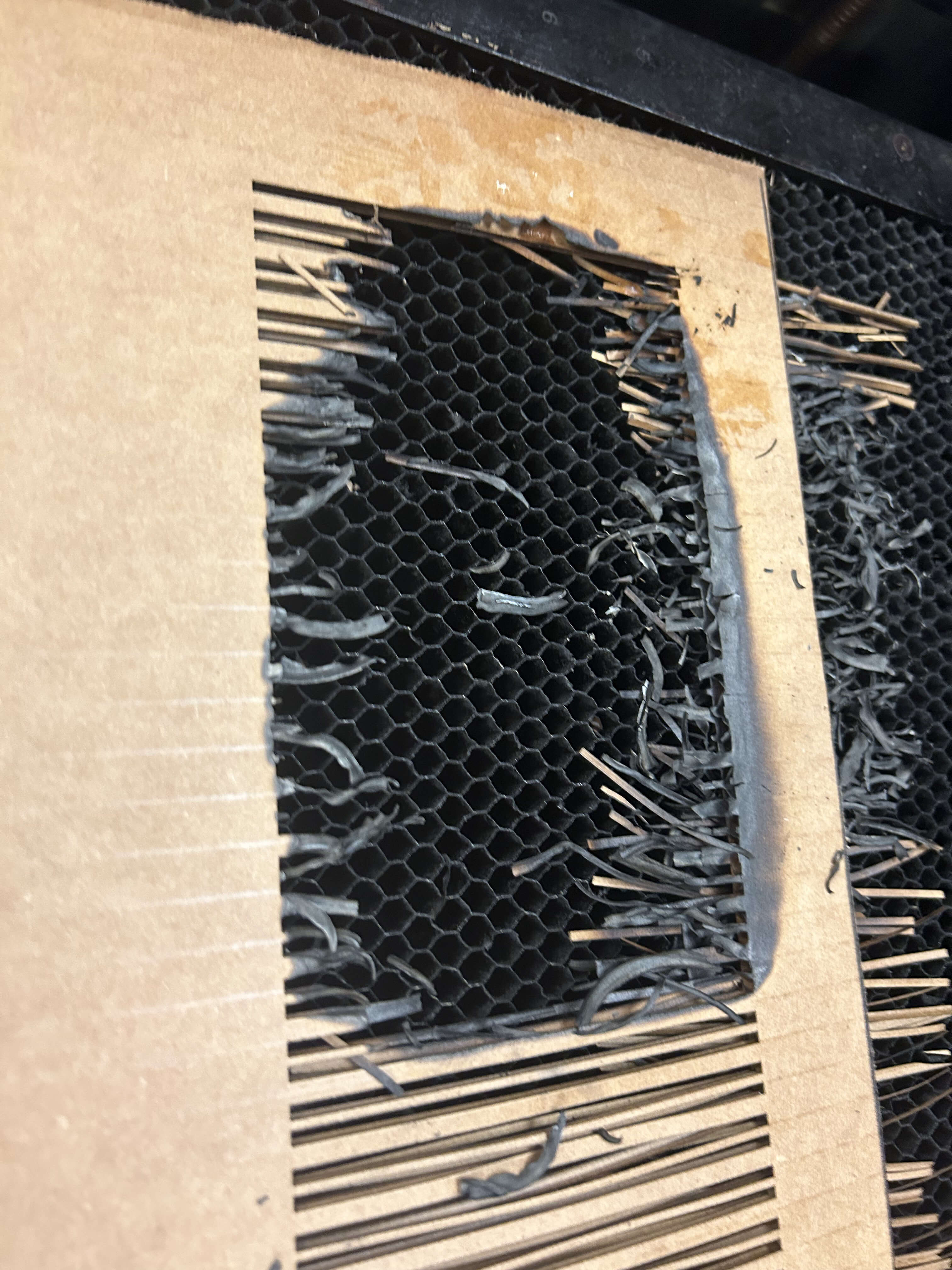 Laser Cutter Fire Incident