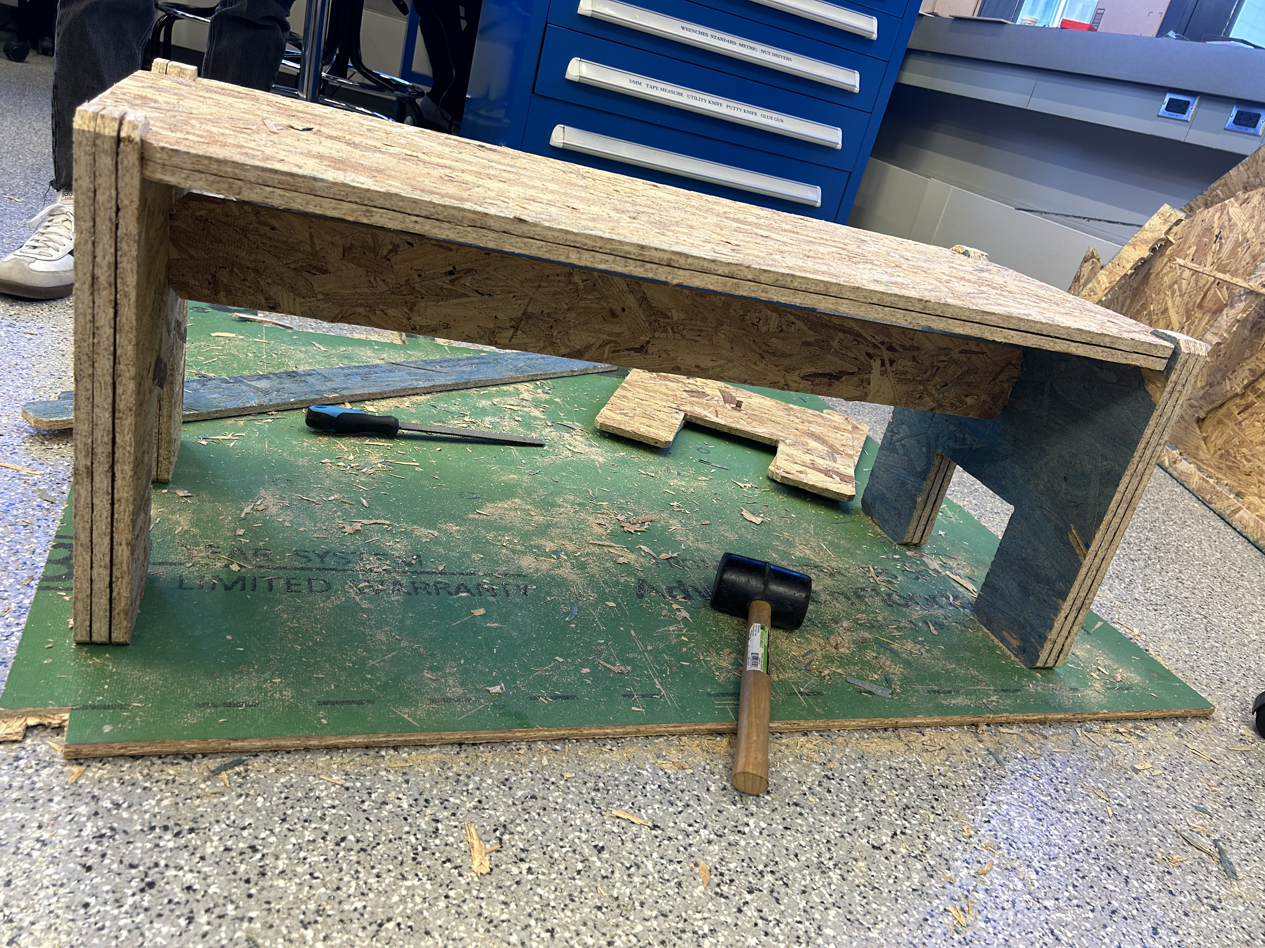 Bench Assembly without Glue