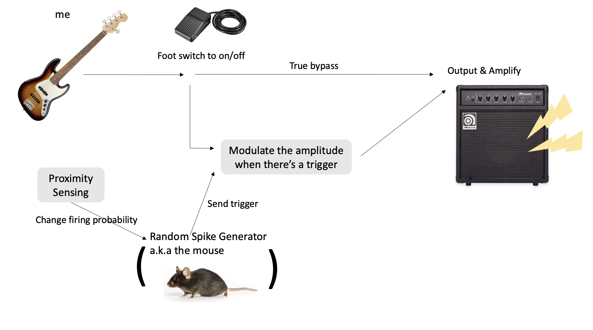 The rough diagram