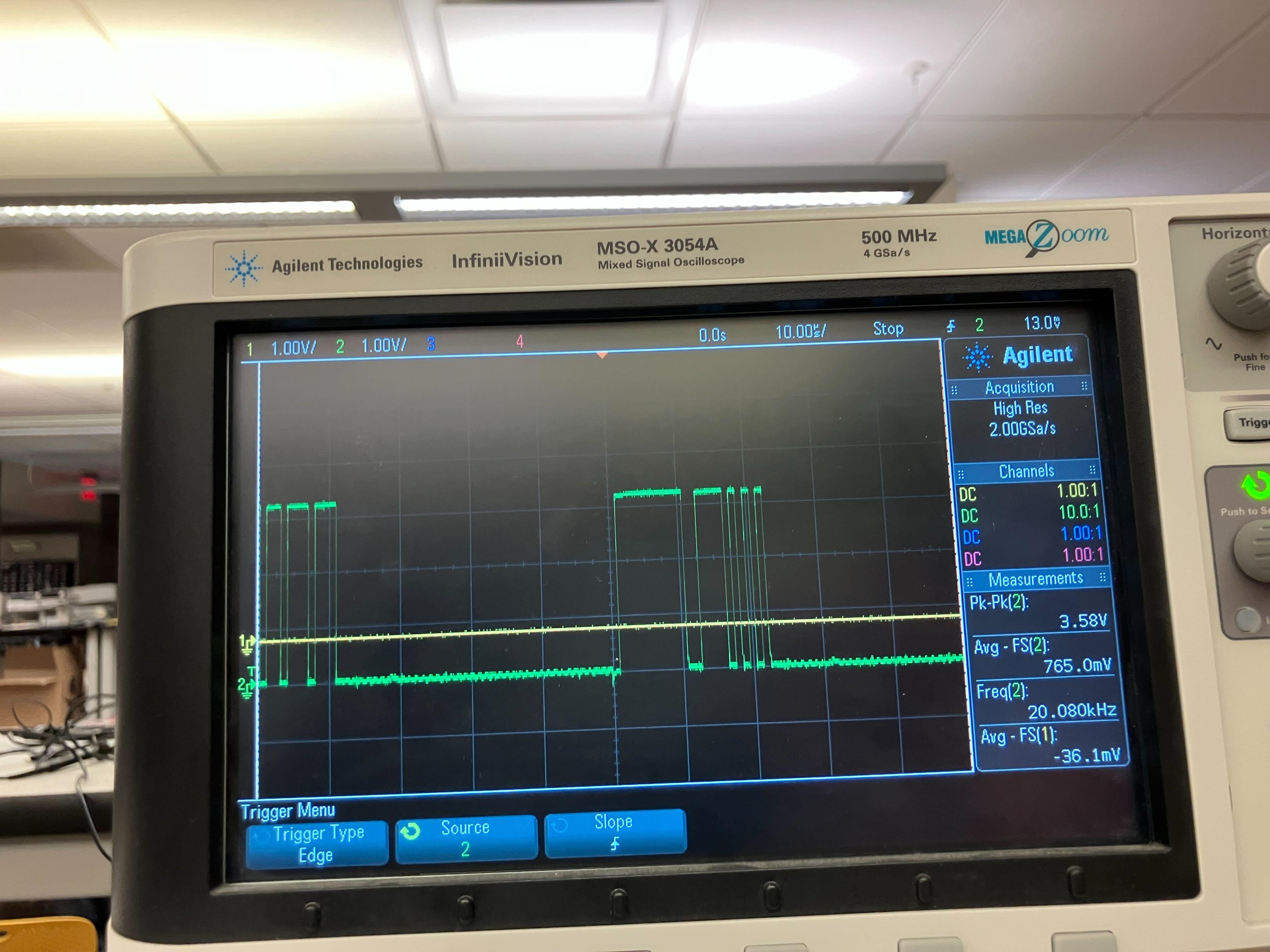 Microphone digital data output