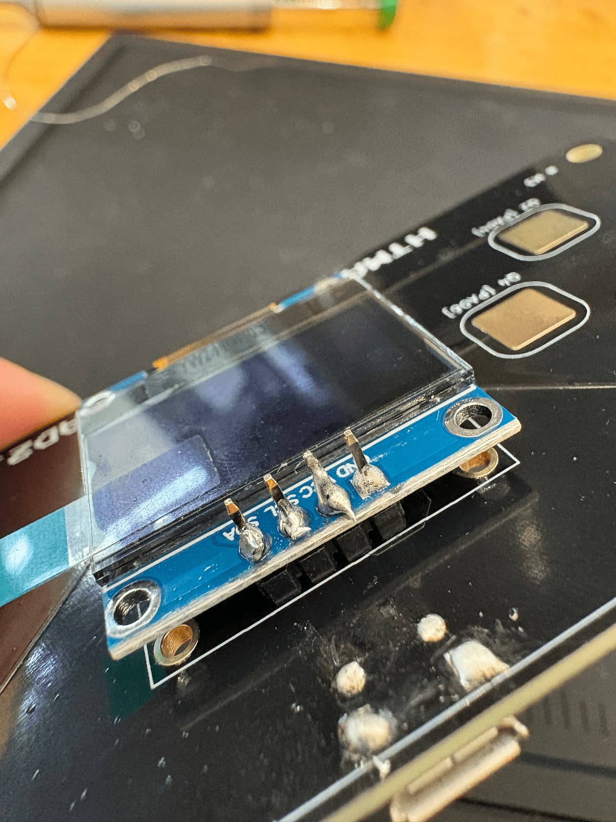 Not-great soldering