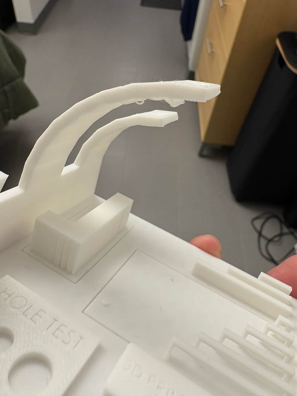Group test print design