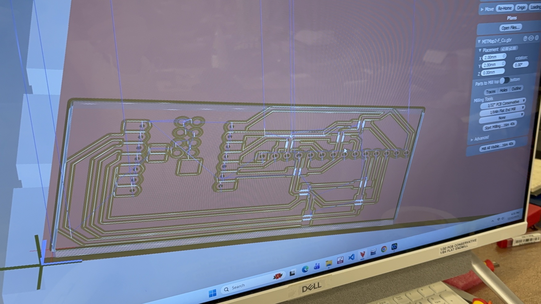 Fab-ready PCB preview