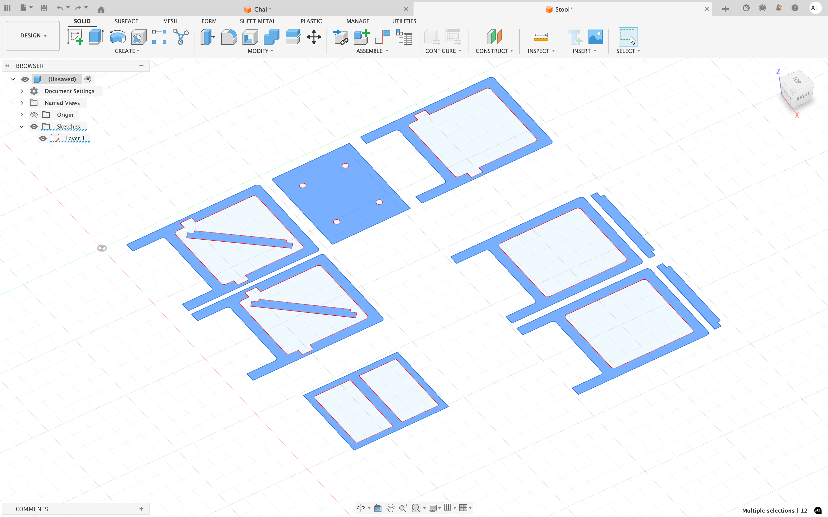 Torus Knot CAD Model