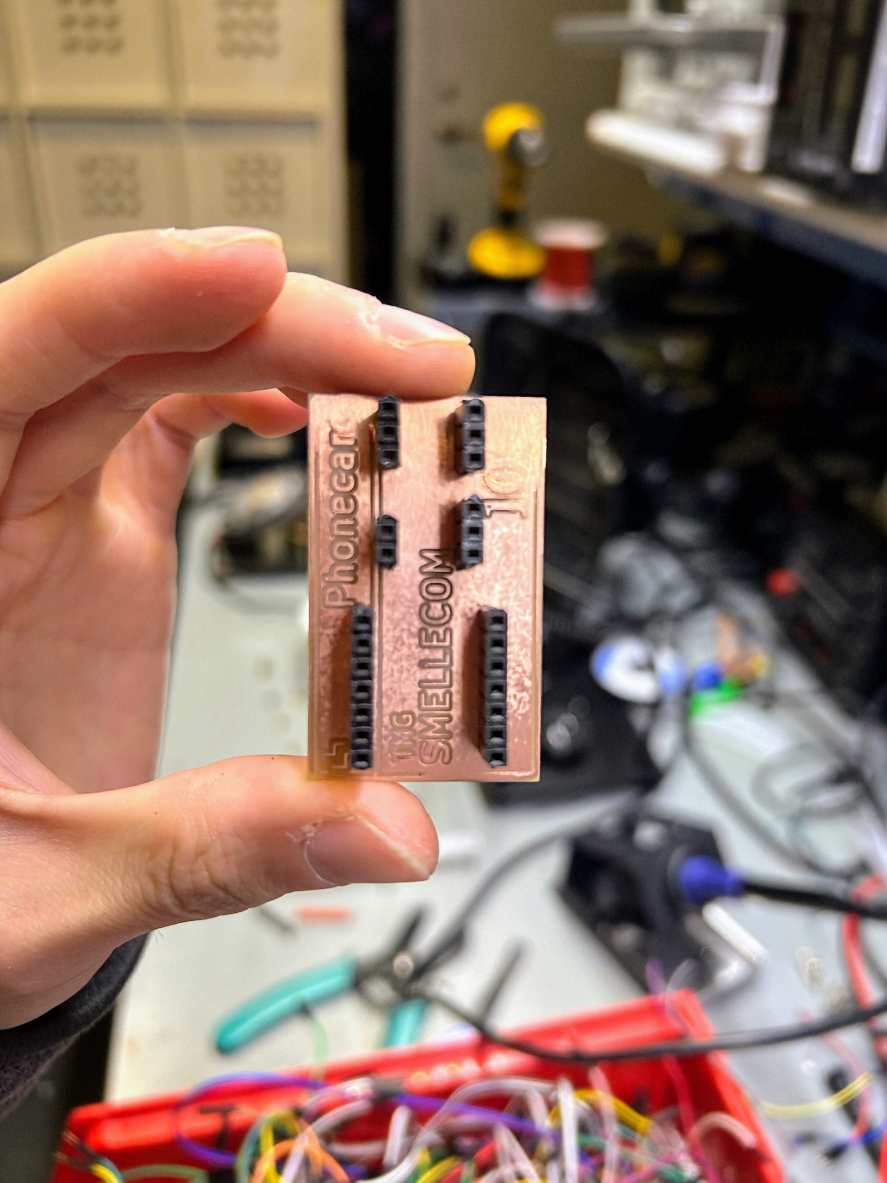 SmellPhone PCB Finished