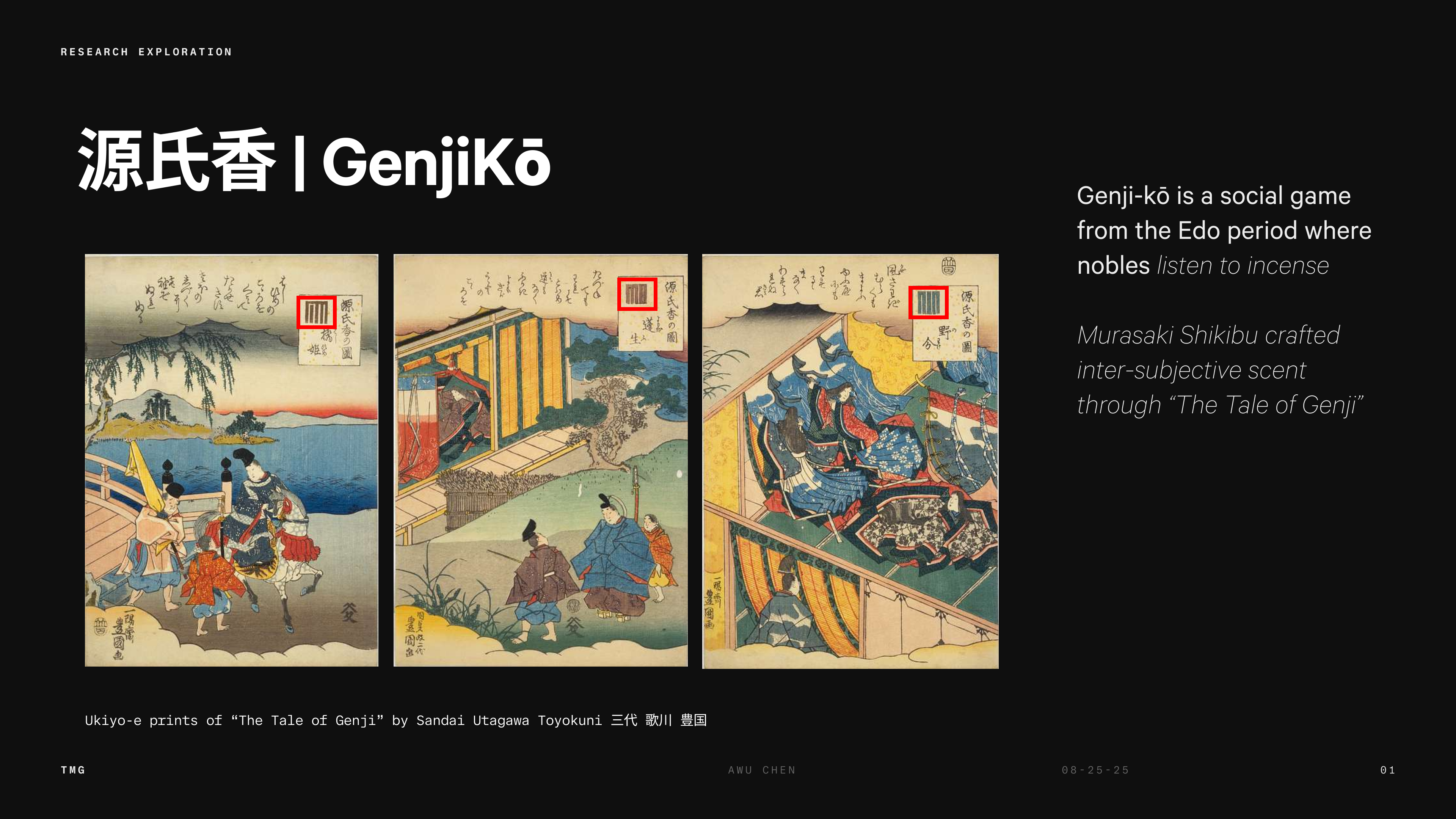 Genji Mon Historical Pattern