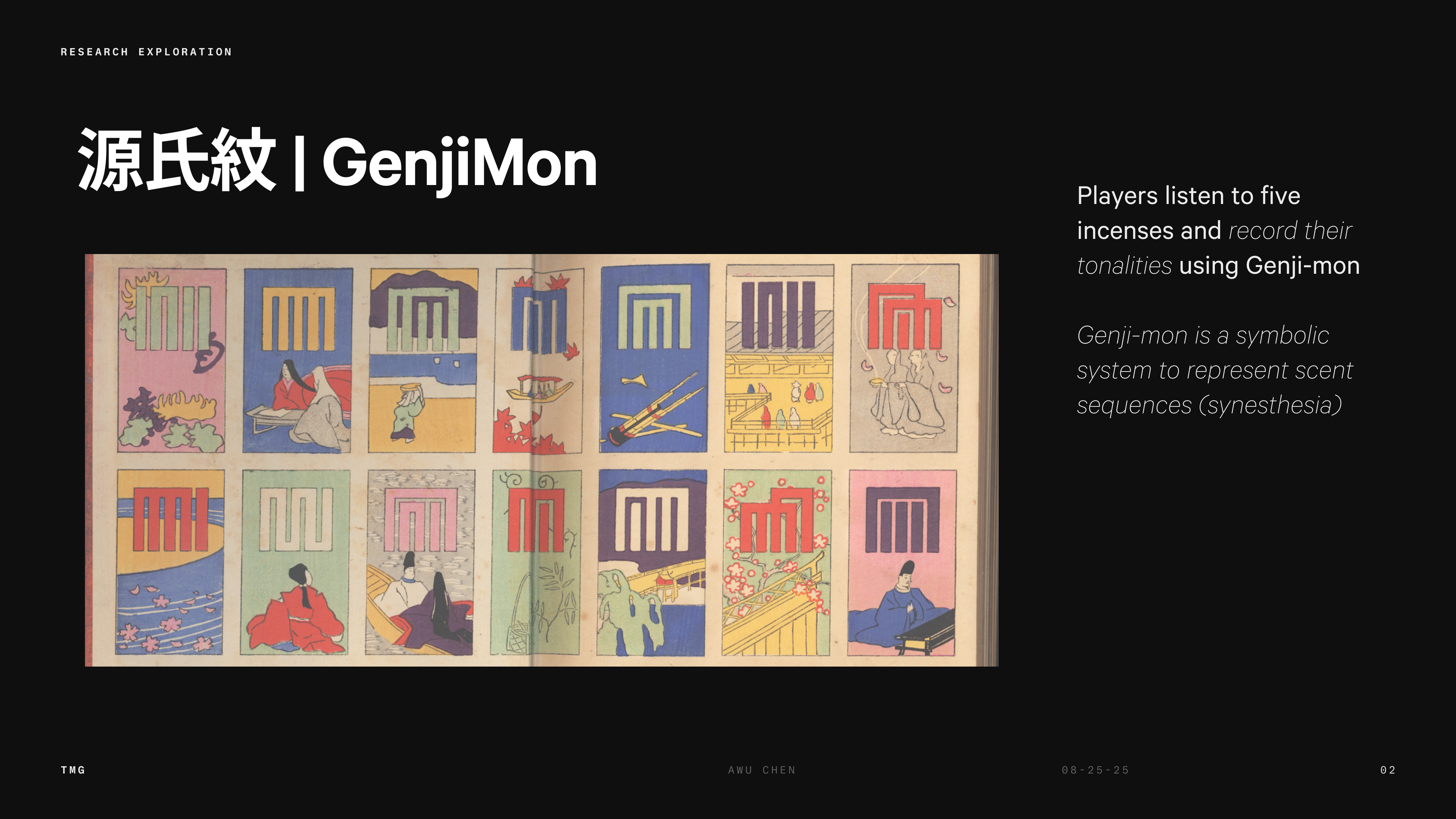Genji Mon Pattern Variations
