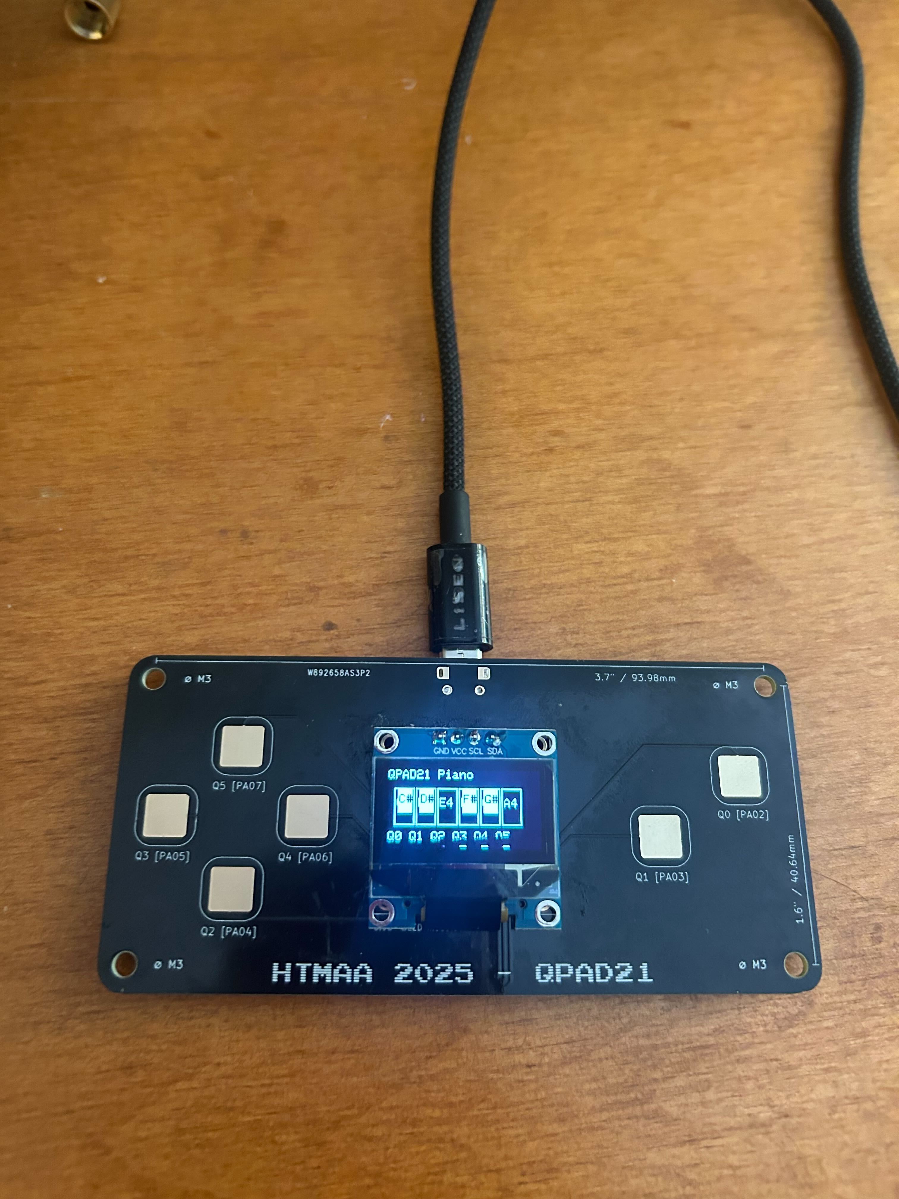 QPAD Piano Interface