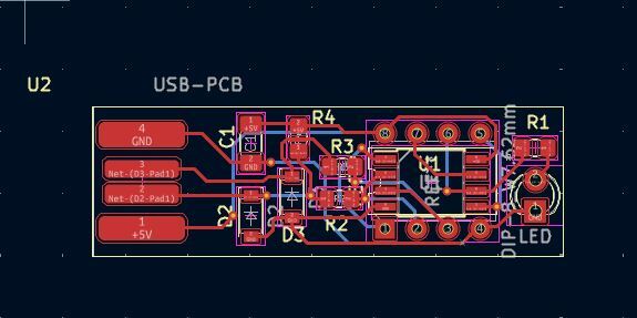 Completed PCB Layout