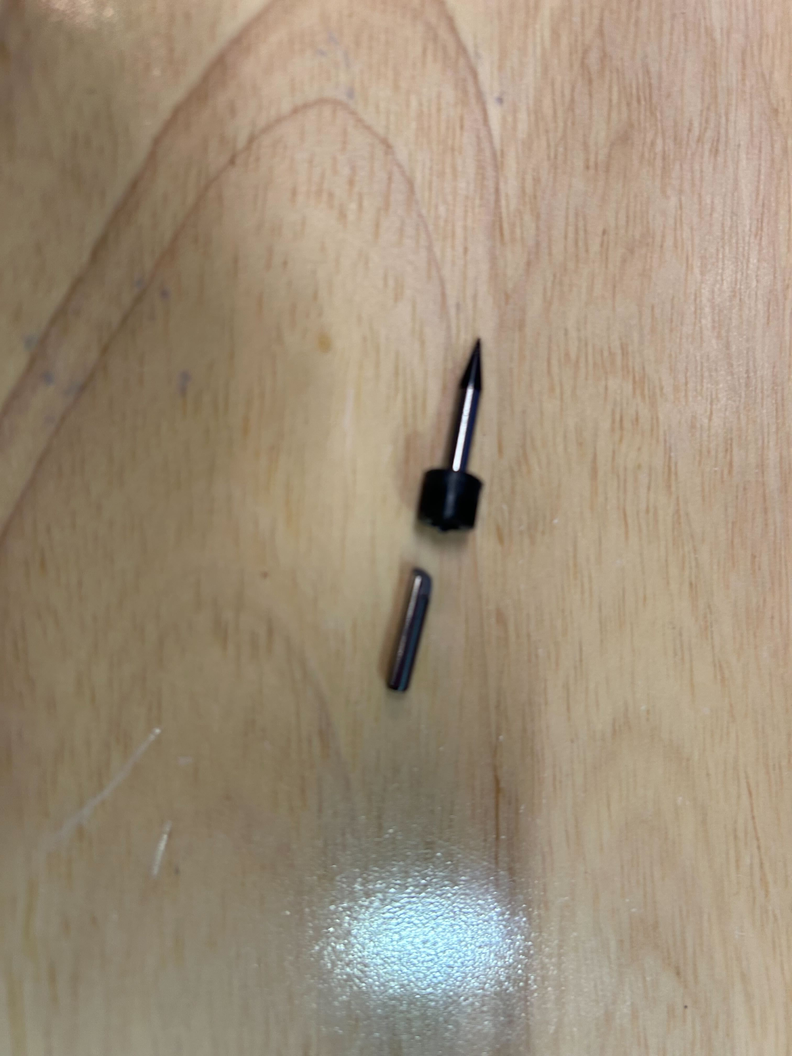 Broken End Mill from Carvera